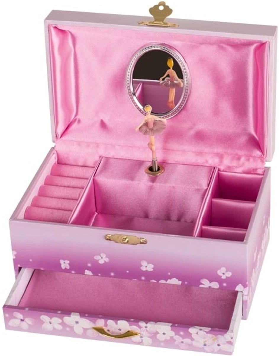   Muziekdoos Ballerina 19 X 11 X 10 Cm