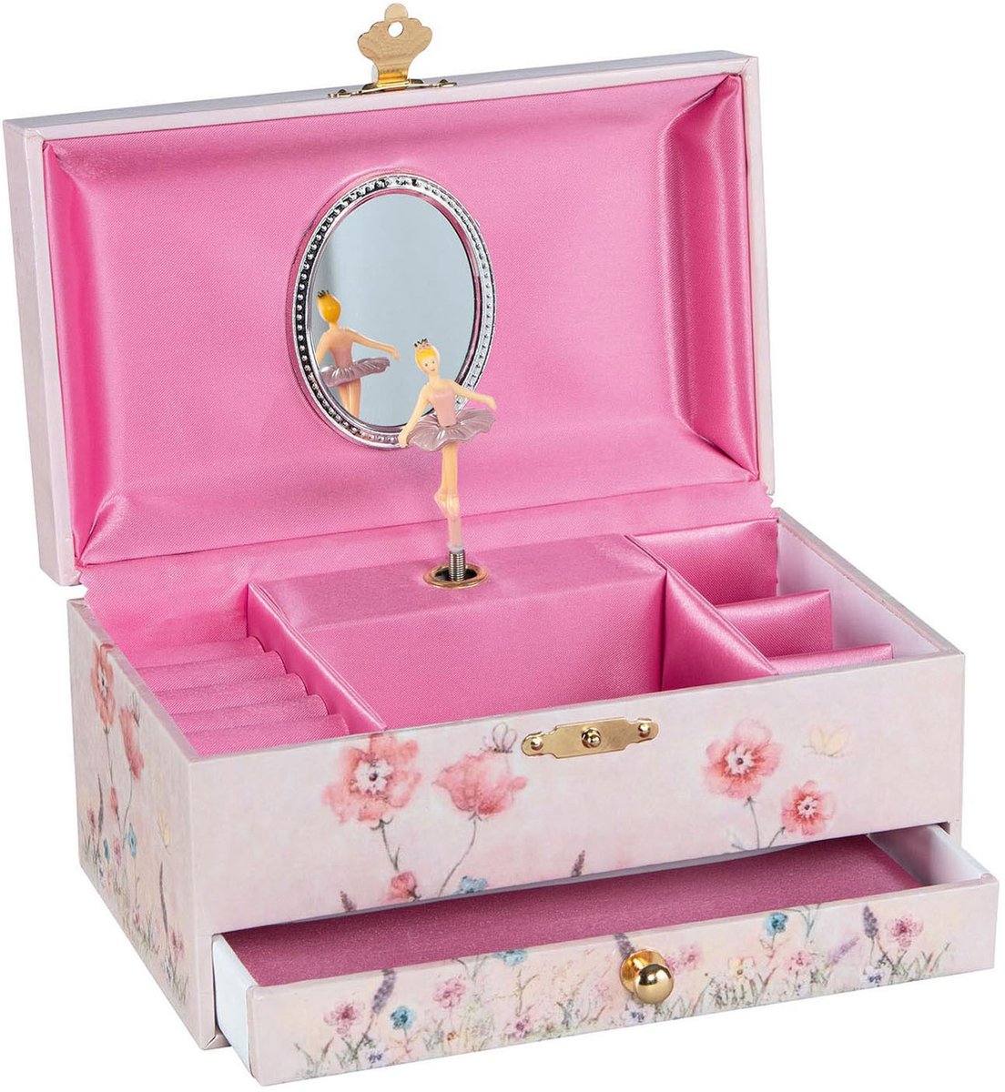 Goki Muziekdoos Ballerina Balletschoenen
