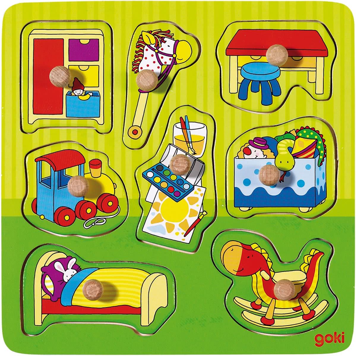   Puzzel in de kinderkamer