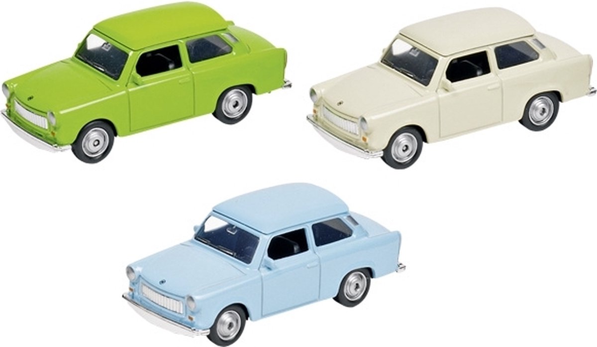 Goki Trabant 601, die-cast, L= 7,6 cm