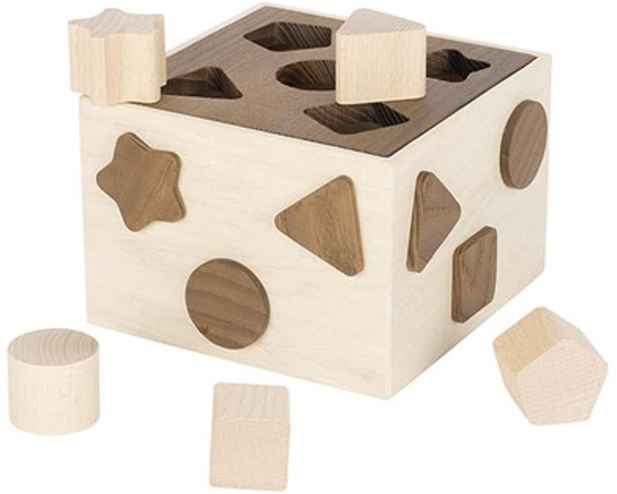     Hout 17 X 17 X 10 Cm 5-delig