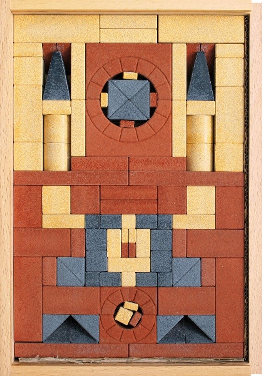 Goki bouwset aanvulling 6A - educatief speelgoed karton multicolor.