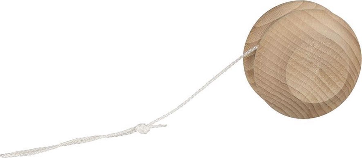 Yo-yo: BEUKENHOUT diam.5cm, gebeitst hout