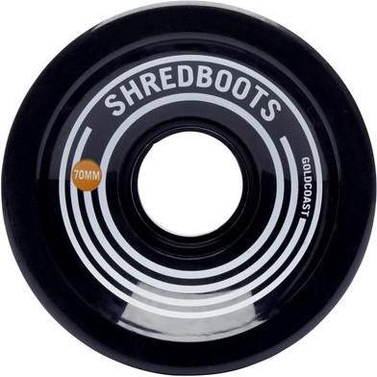 Goldcoast Shredboots 70 mm longboardwielen black
