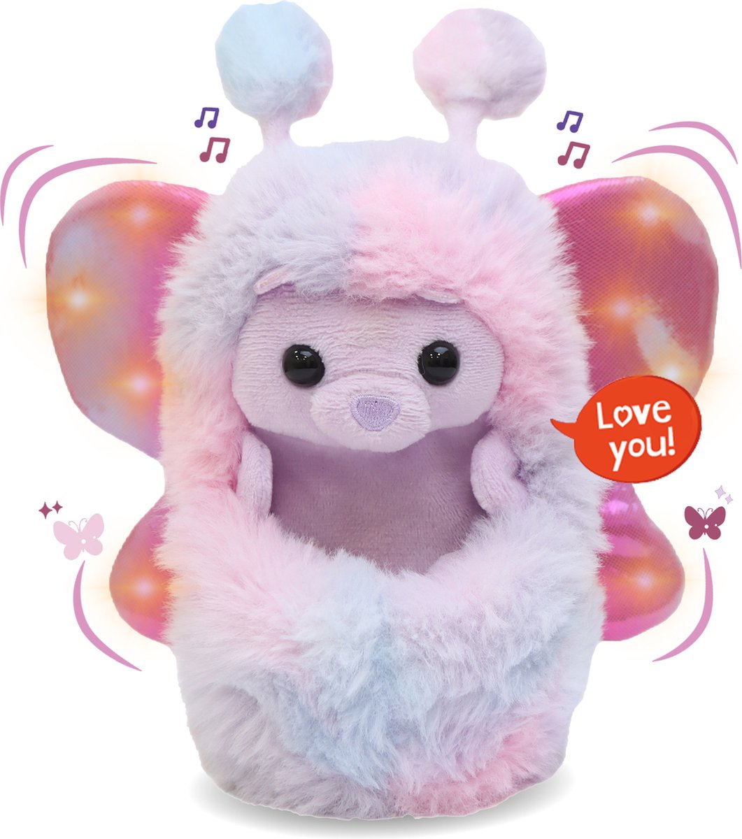 Curlimals Flutter Wonders Bella beer - Knuffel