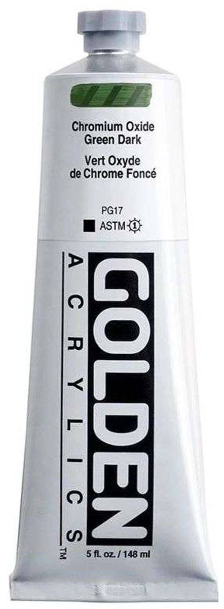 Golden Heavy Body Acrylverf Chroomoxyde Groen Donker 148 ml