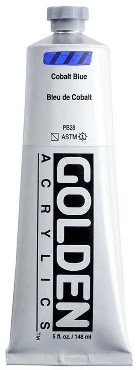 Golden Heavy Body Acrylverf Kobaltblauw 148 ml