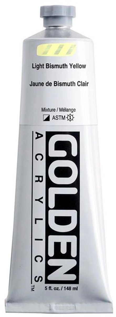 Golden Heavy Body Acrylverf Licht Bismutgeel 148 ml