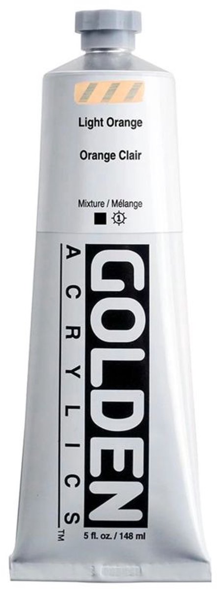 Golden Heavy Body Acrylverf Licht Oranje 148 ml