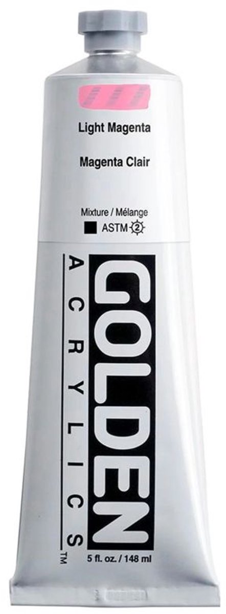Golden Heavy Body Acrylverf Lichtmagenta 148 ml