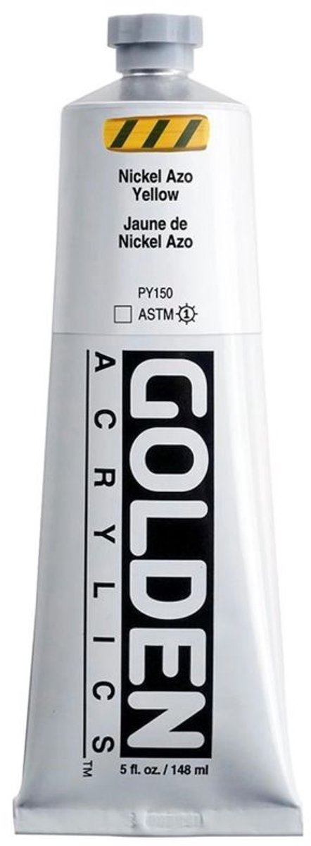 Golden Heavy Body Acrylverf Nikkel Azogeel 148 ml