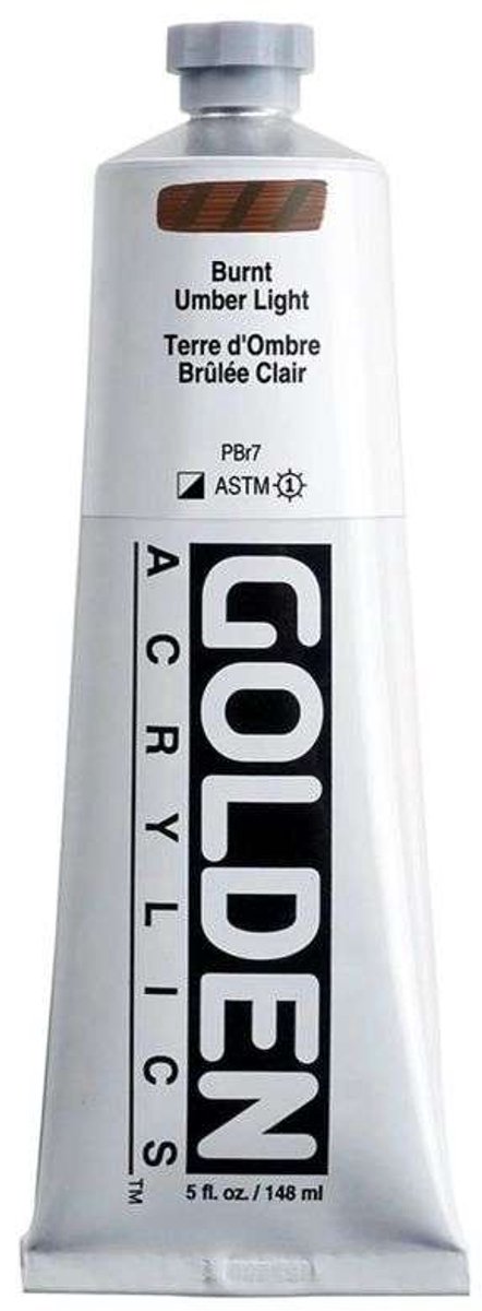 Golden Heavy Body Acrylverf Omber Gebrand Licht 148 ml