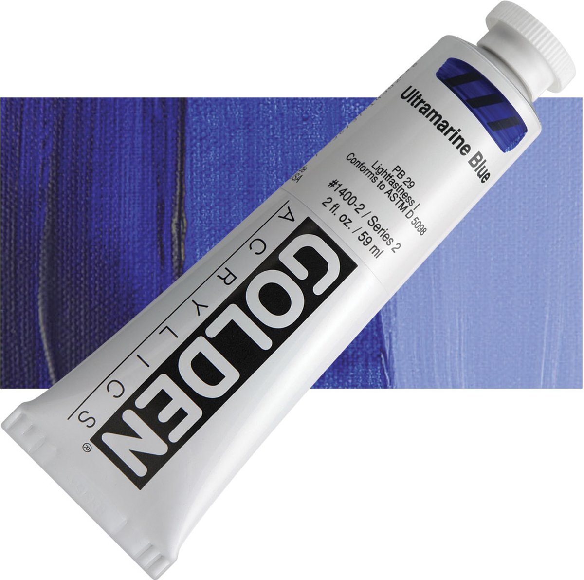 Golden Heavy Body Acrylverf Serie 2 I Ultramarine Blue (1400-2) 59 ml
