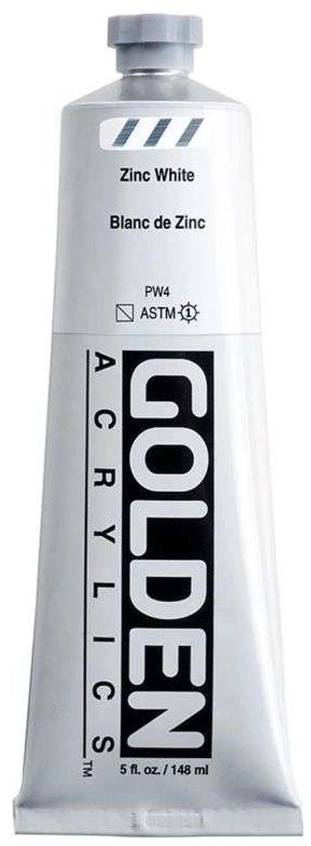 Golden Heavy Body Acrylverf Zinkwit 148 ml