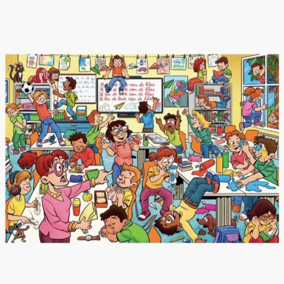 Goliath Thats Life Junior 1 - School - 240 stukjes - kinderpuzzel - Legpuzzel