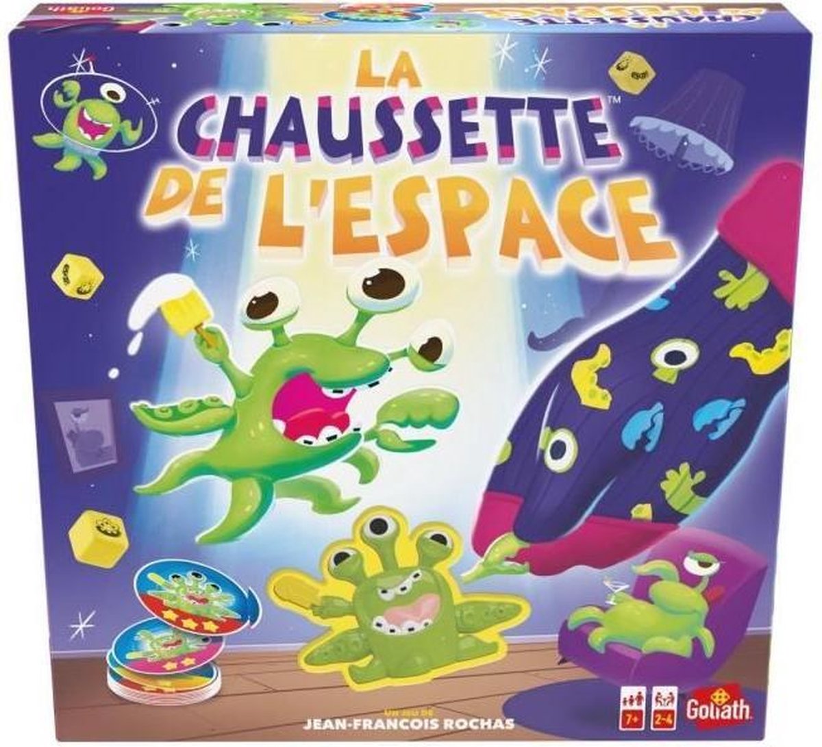 LA CHAUSSETTE DE LESPACE - De ruimtesok (frans)