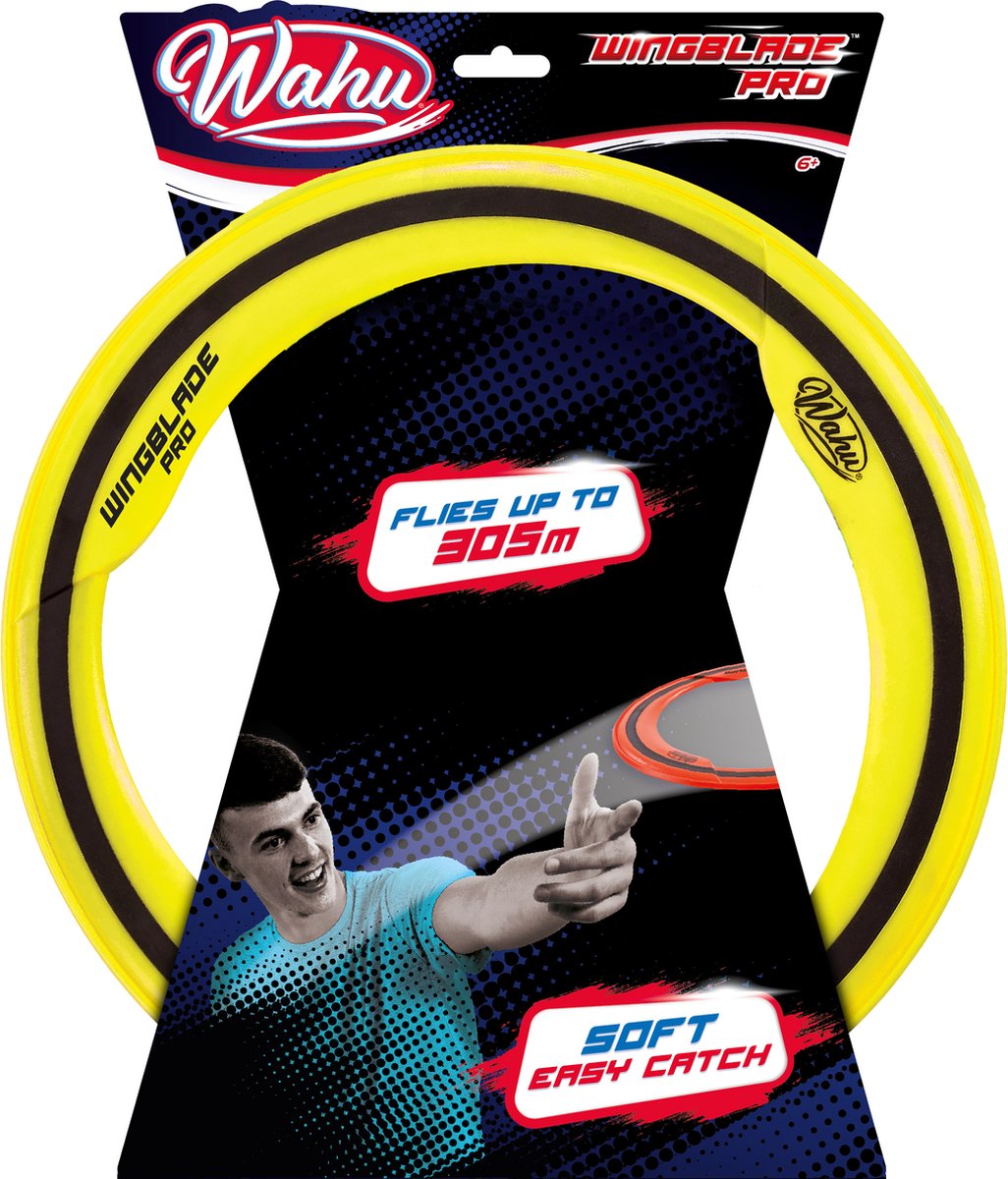 Wahu WingBlade Pro - Frisbee - Geel