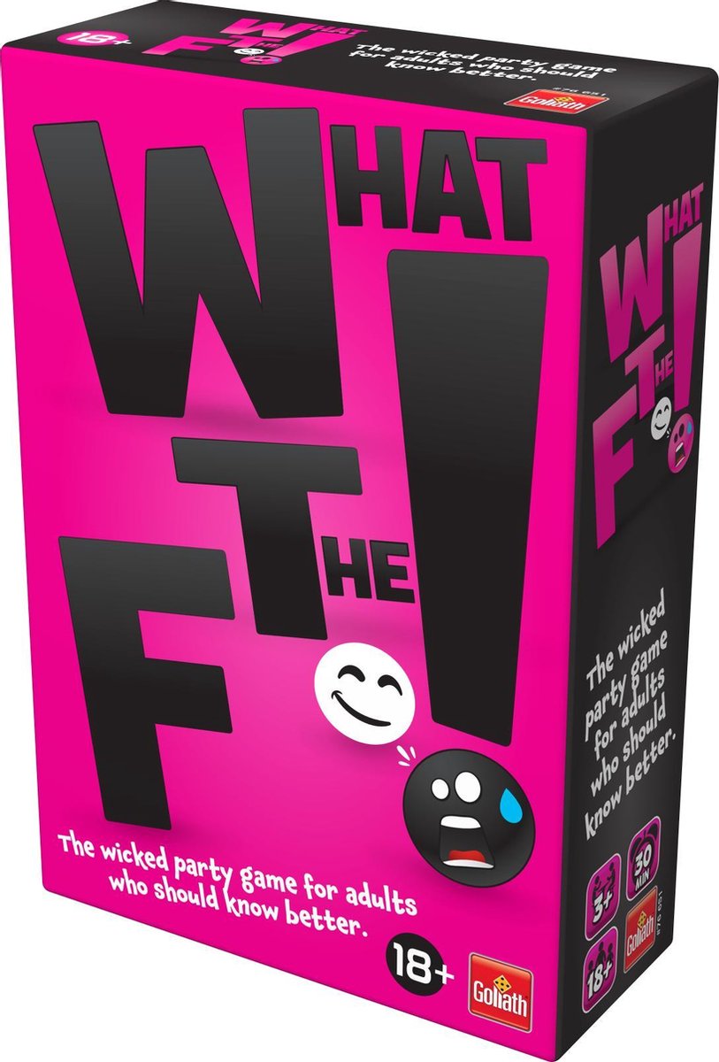 What the F?! - 18+ kaartspel - Goliath