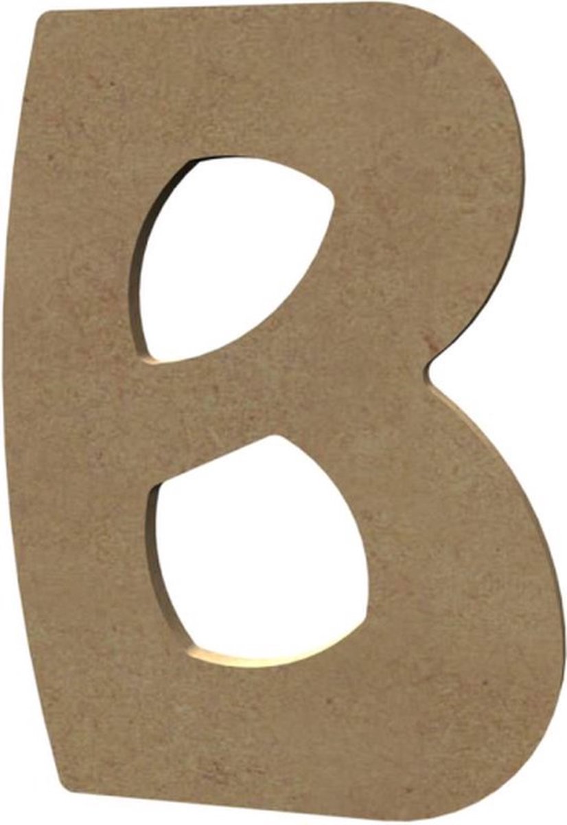 Gomille MDF Letter B 15 cm