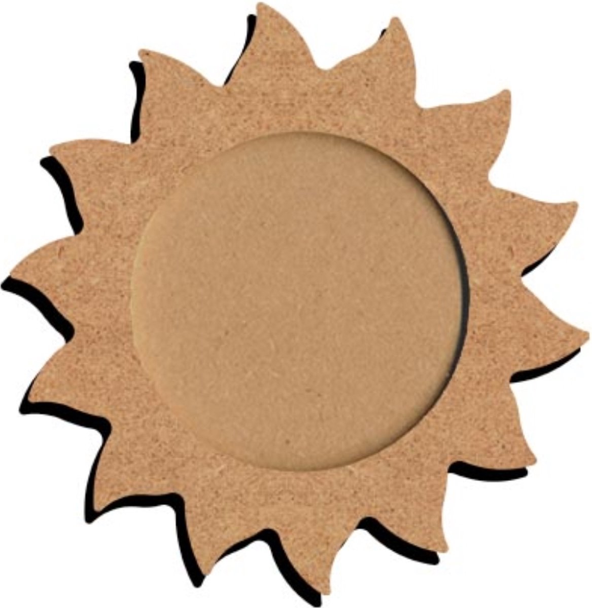 Gomille MDF Zon Lijst 16x13 cm