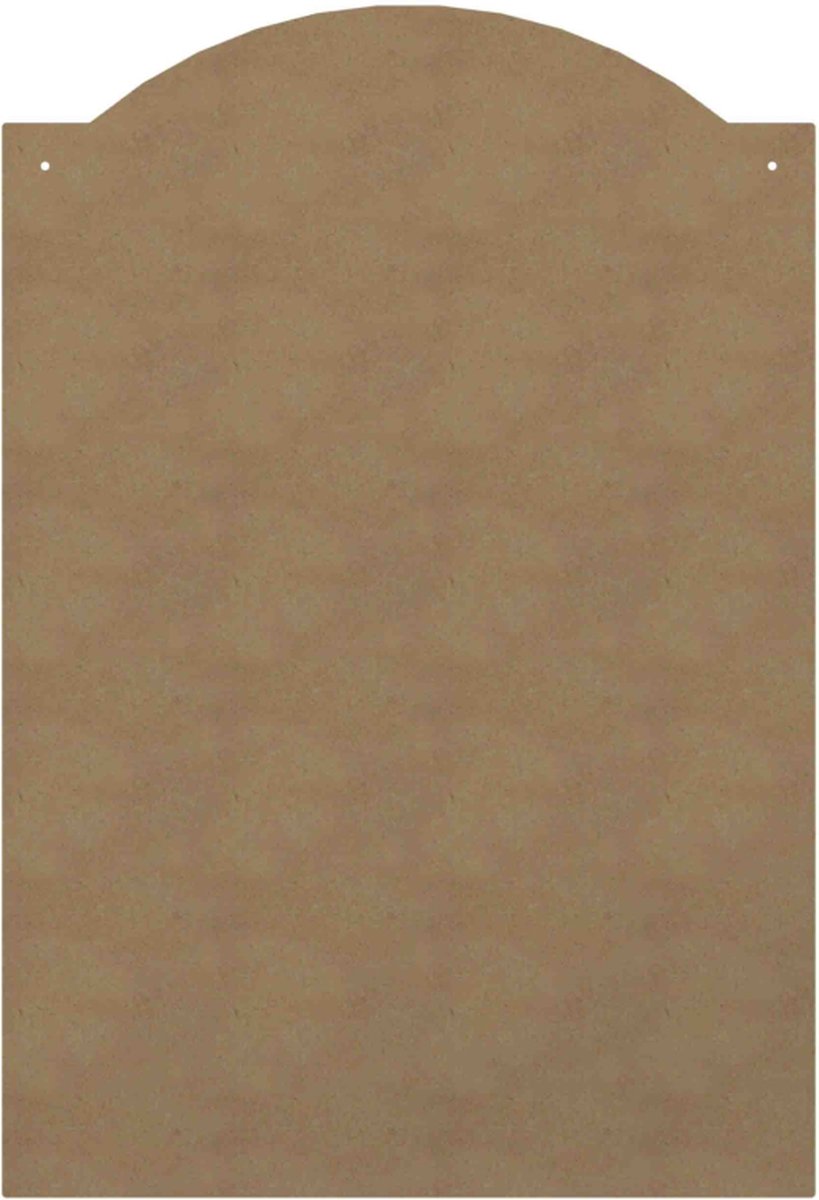 Gomille MDF figuur decoratieplaat 58 cm creatief knutselmateriaal.