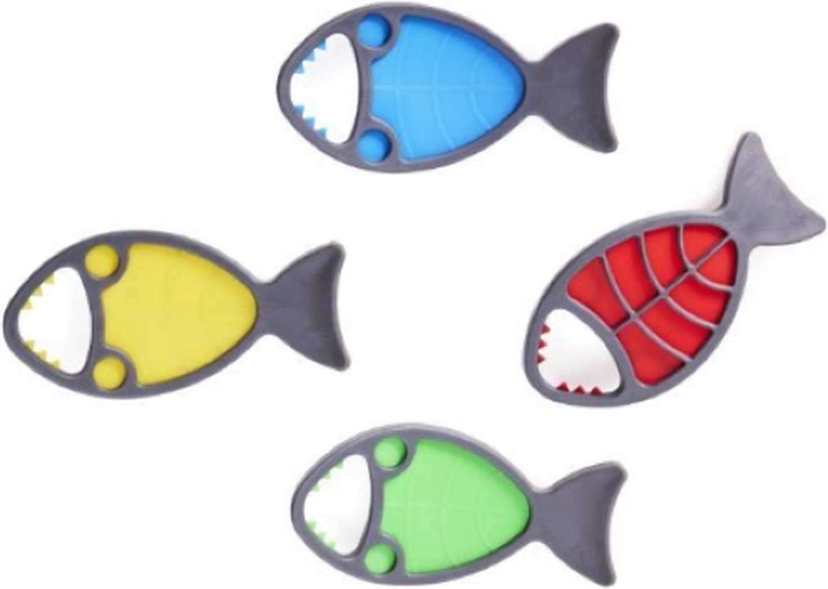 Gonge Hongerige Vissen - Leersysteem - Educatief Speelgoed - Motoriek