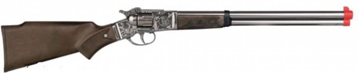 Gonher Speelgoed Geweer Cowboy 8 Schoten Zilver