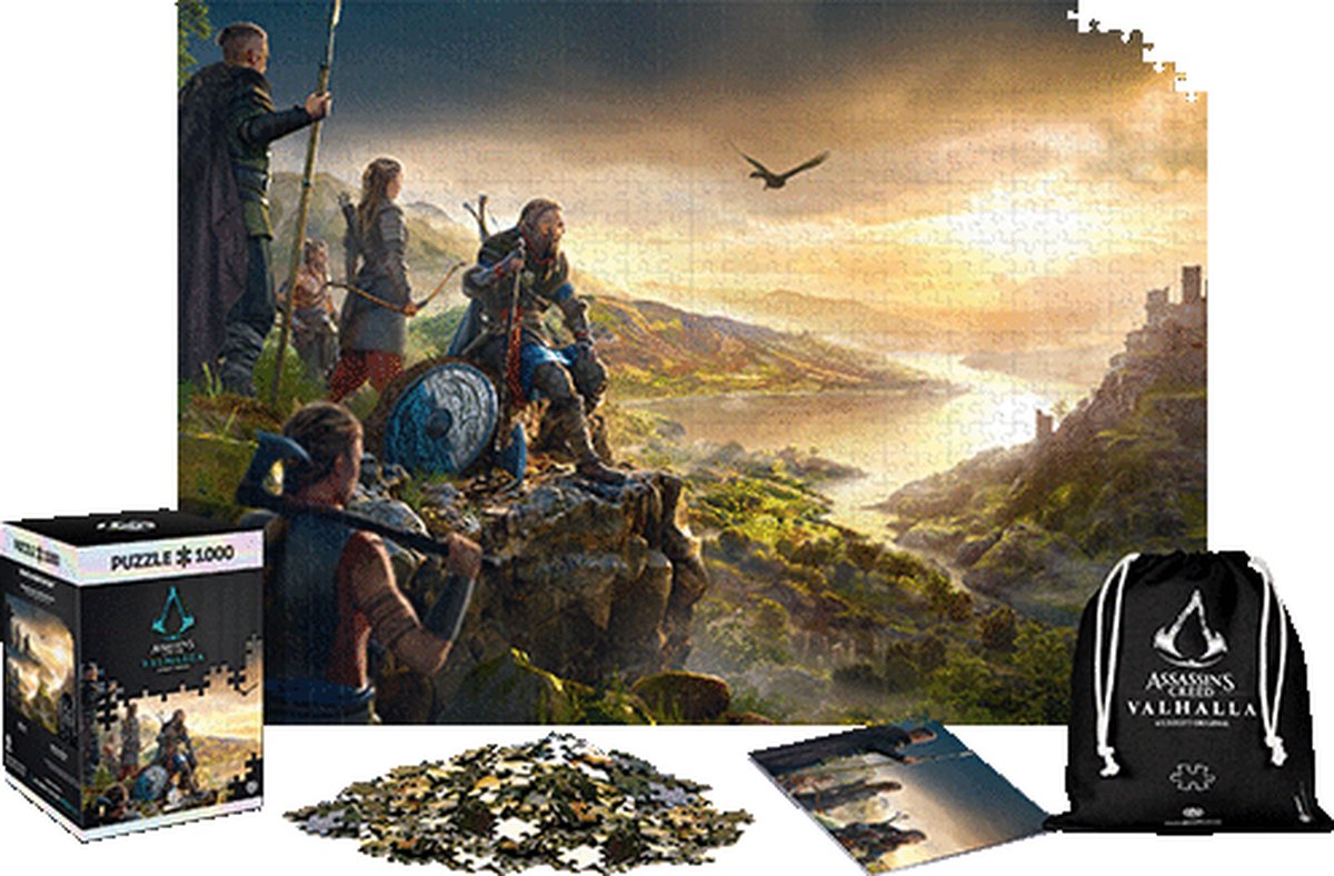 ASSASSINS CREED VALHALLA - Vista of England - Premium Puzzel 1000stukjes