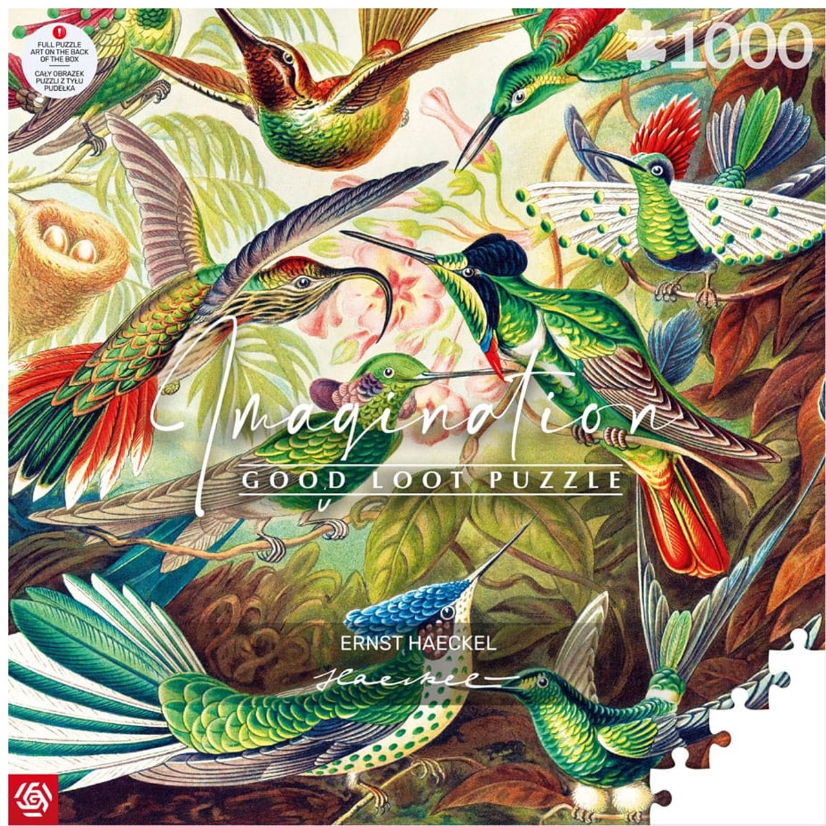 Ernst Haeckel - Hummingbirds Puzzel - Puzzel 1000 stukjes volwassenen - Vogels