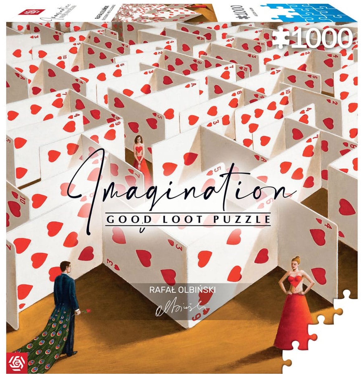 Good Loot Rafal Olbinski Imagination Puzzle Excessive Meticulousness (1000 pieces) Puzzles
