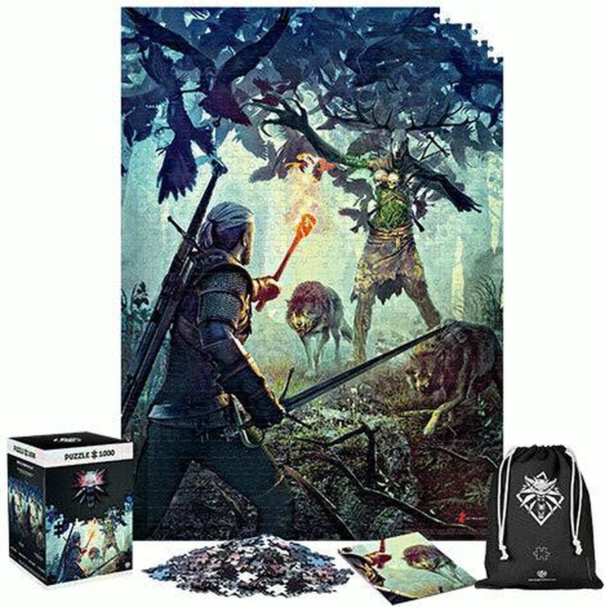 THE WITCHER - Monsters - Premium Puzzle 1000P