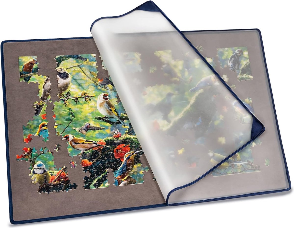   ® Handige Puzzelopslagbord met Stofbeschermhoes - Geschikt voor 1500 Stukjes