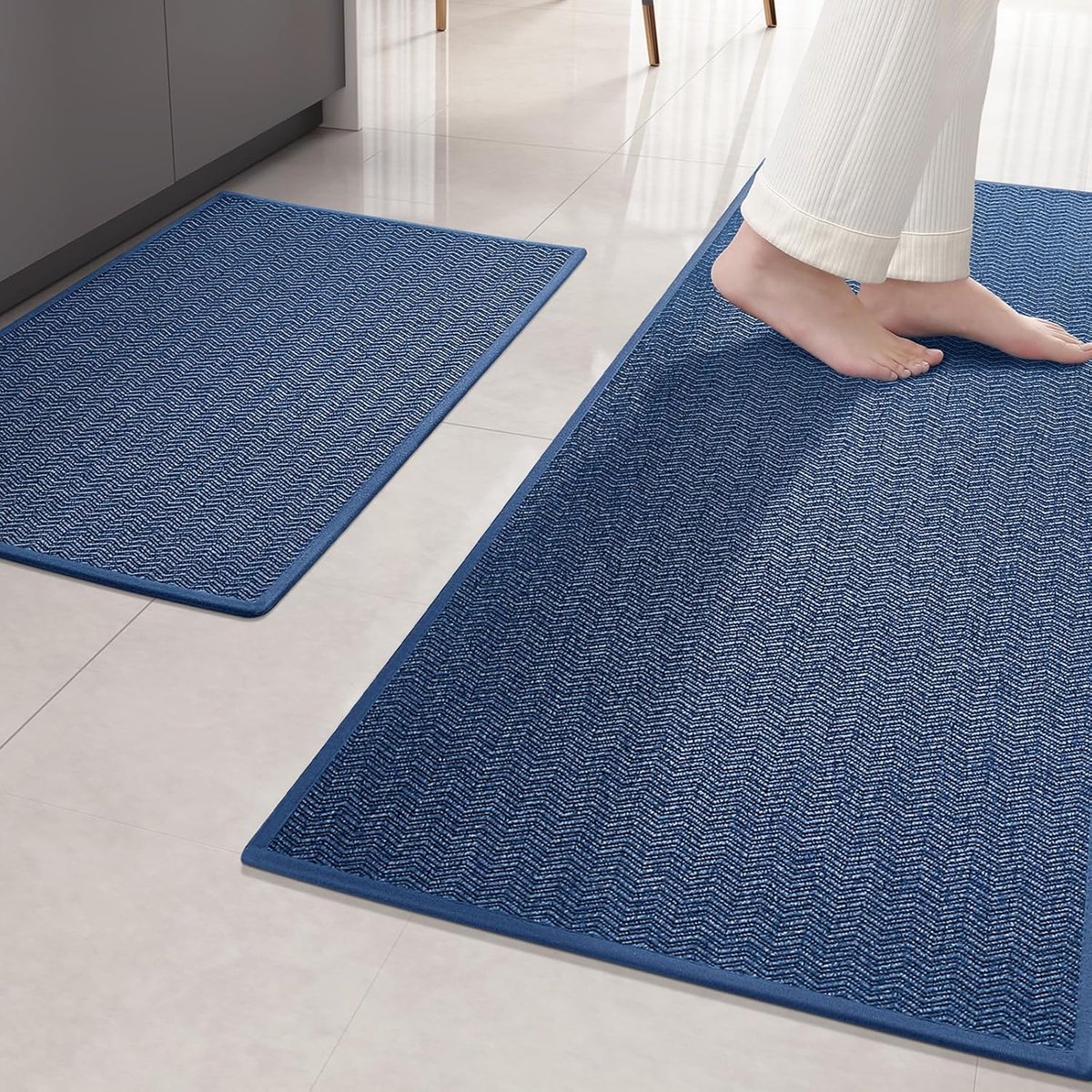 Goodivery ® Moderne Wasbare Antislip Keukenloper Set van 2 voor Verschillende Ruimtes in Huis