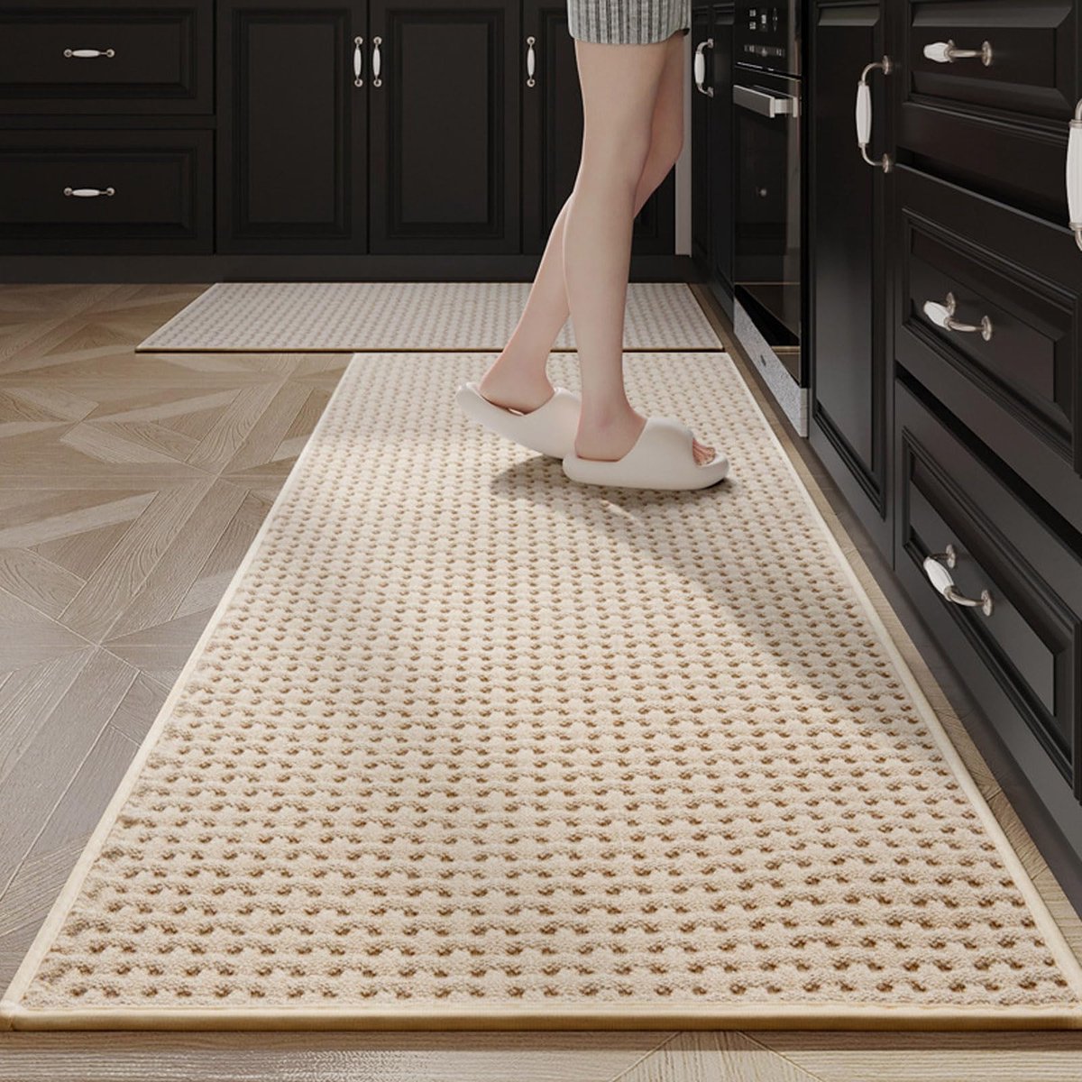 Goodivery ® Wasbare Antislip Keukenloper met Hoog Absorptievermogen en Stevige Grip