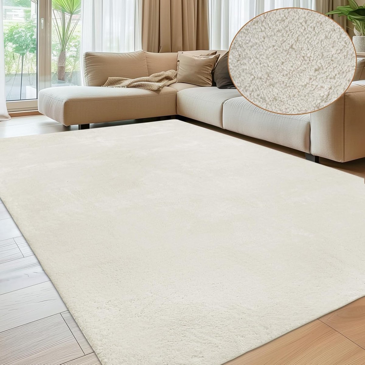 Goodivery ® Zachte en Wasbare Vloerkleed met Antislip voor Woonkamer en Kinderkamer 200 x 300 cm