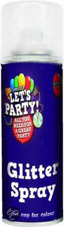 Glitter Haar Spray 125 ML - Zilver