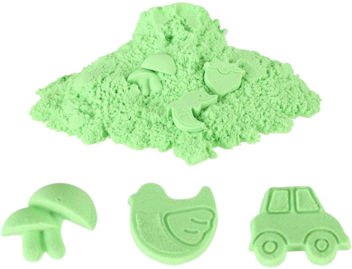   2 KG Groen Speelzand Magnetisch   Magisch  