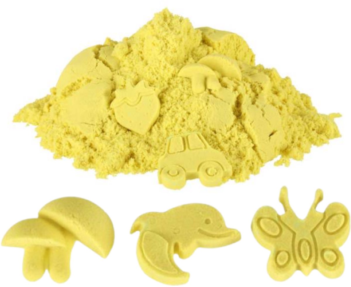 Goodz4All 2 Kilo Geel Speelzand Magnetisch Zand Magisch Zand