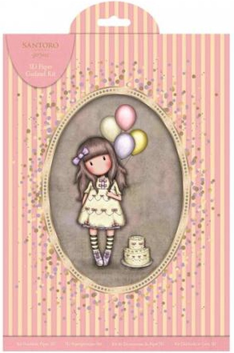 3D-Papier Guirlande Set Gorjuss Santoro