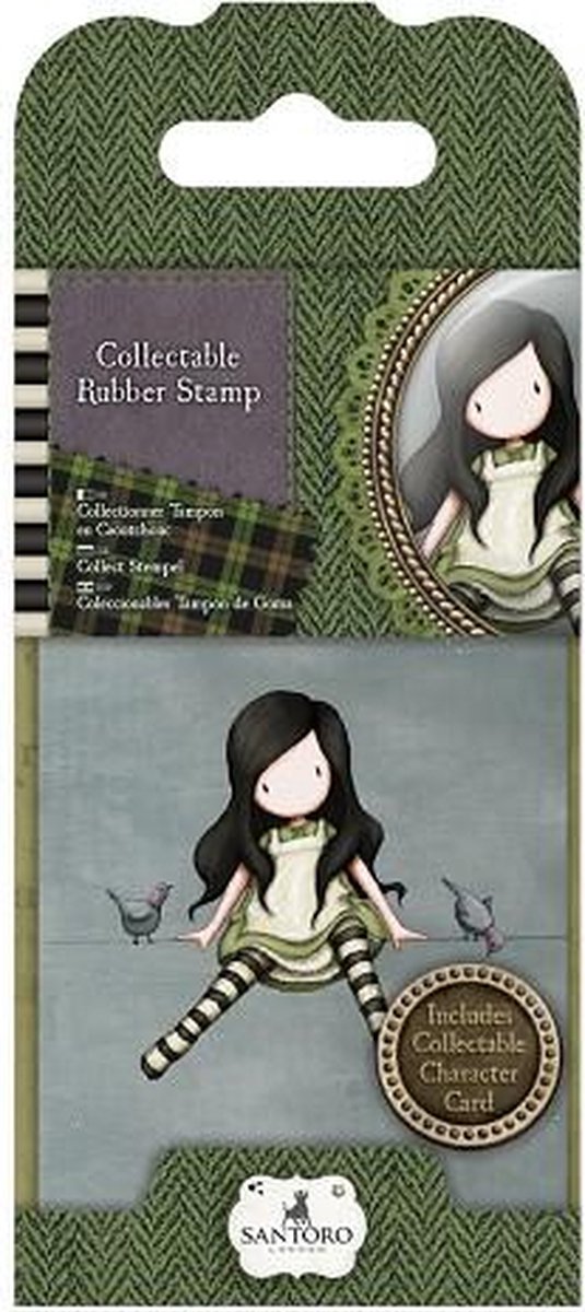 Collectable Rubber Stamp - Santoro - No. 12 On Top Of The World