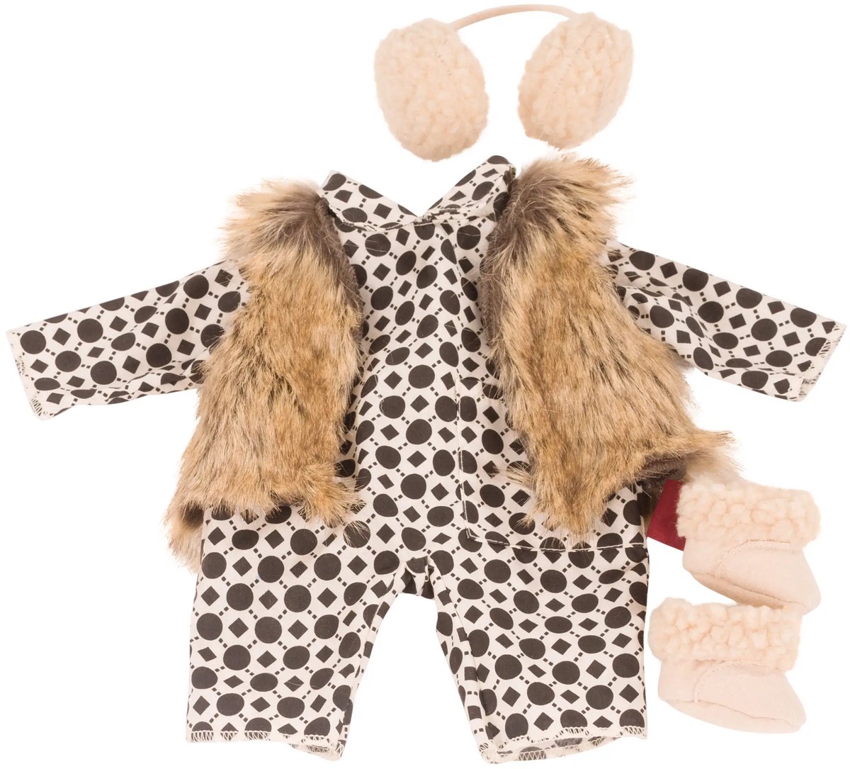 Götz Poppenkleding Kledingset Winter Onesie 30 - 33 cm