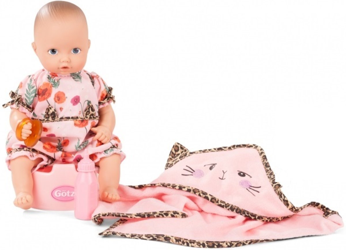Götz babypop bad en plaspop Tiger Rose 33cm