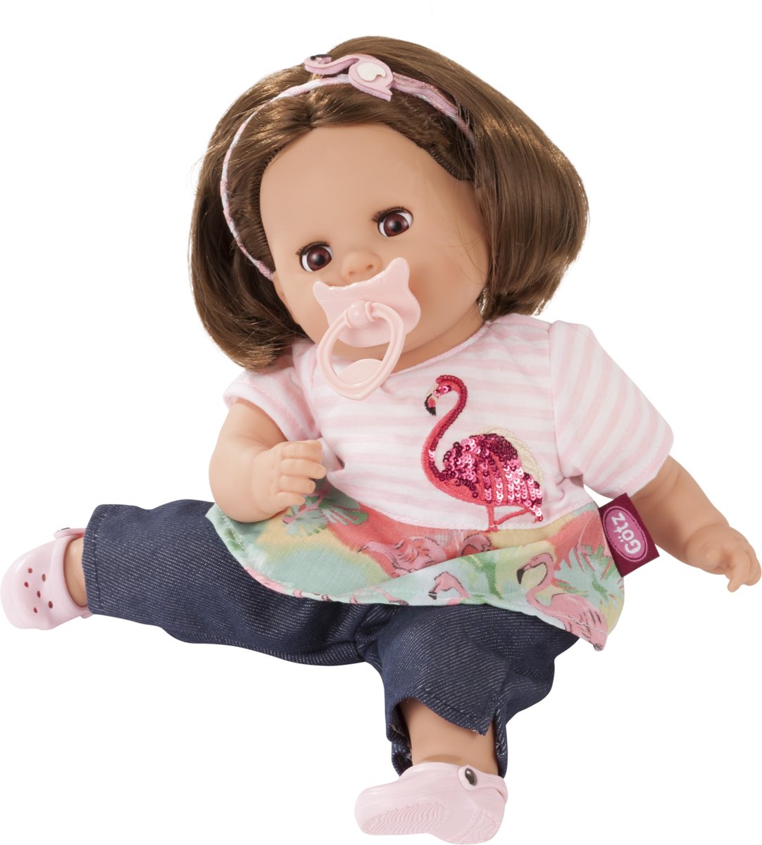 Götz pop Aquini badpop flamingo 33cm