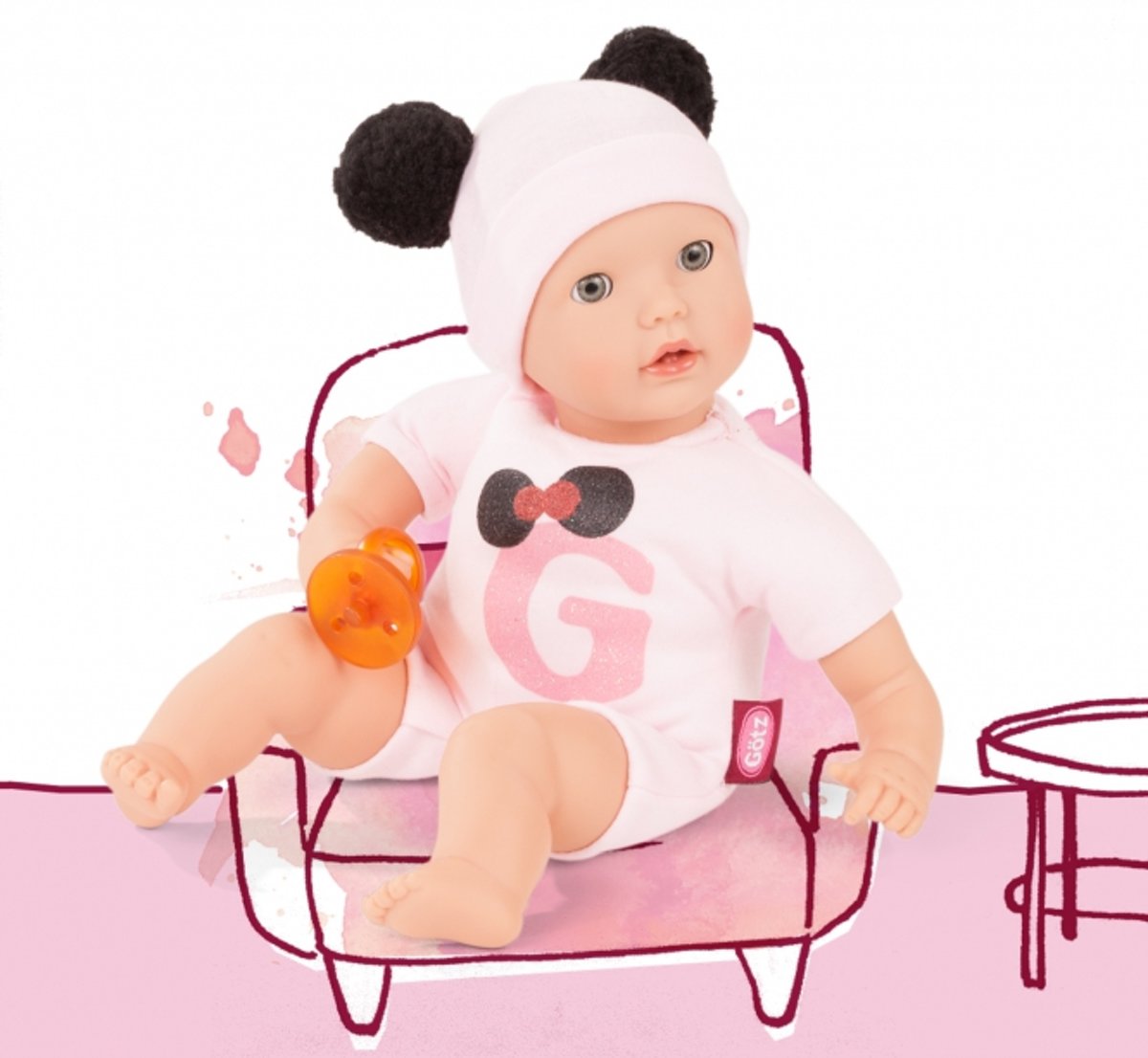 Götz pop babypop aankleed to dress