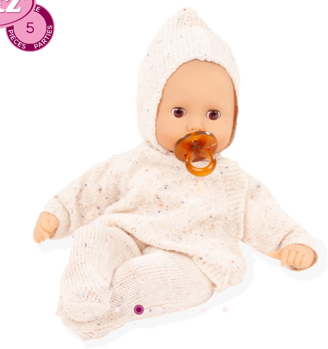 Muffin Baby Cosy Knits - 33 cm pop