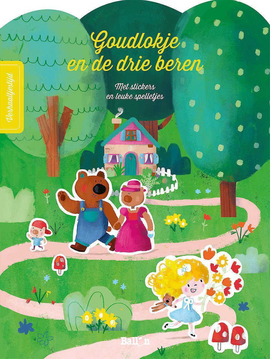 Sprookjesstickerboek   en de drie beren