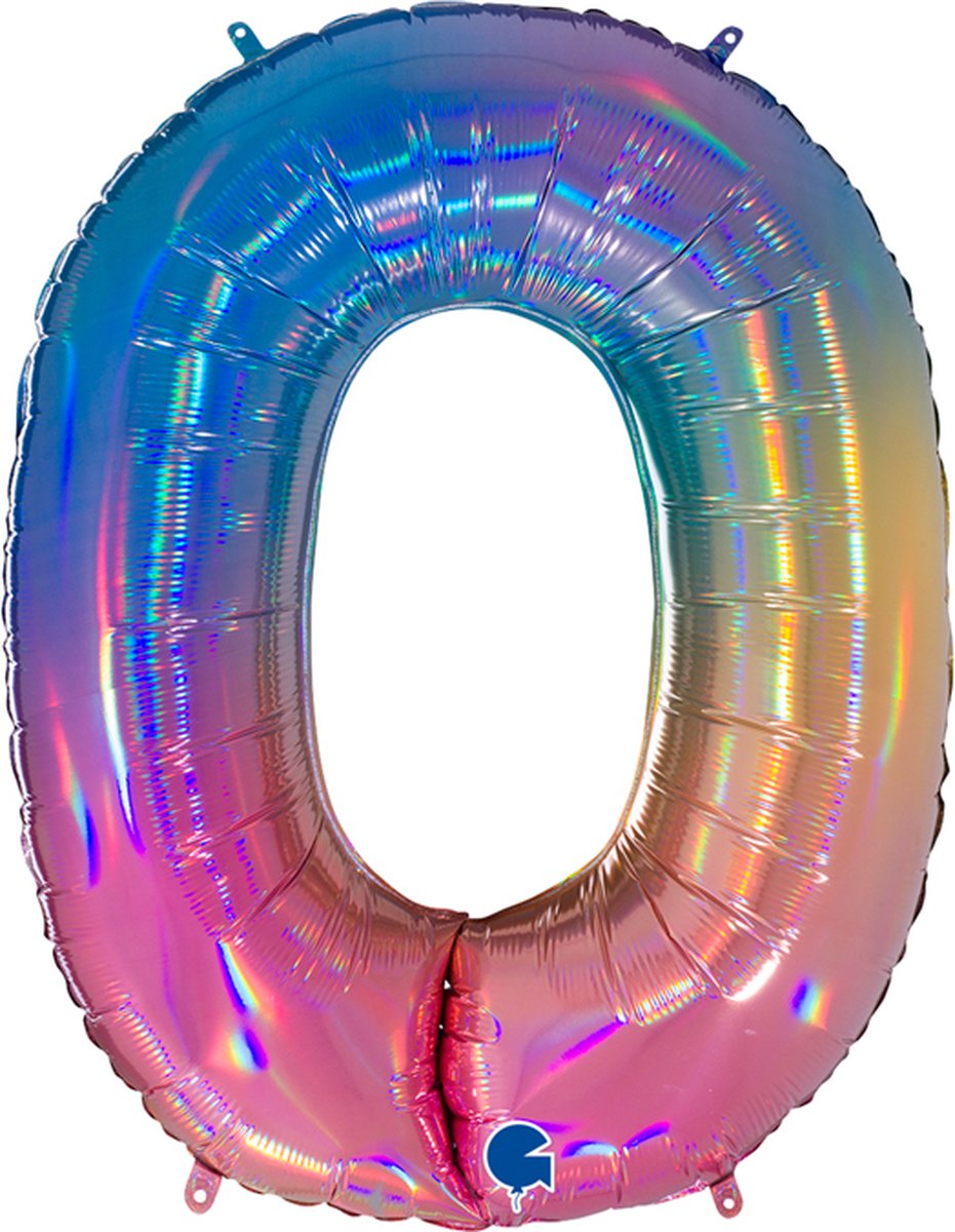 Folieballon regenboog 0 (100cm)