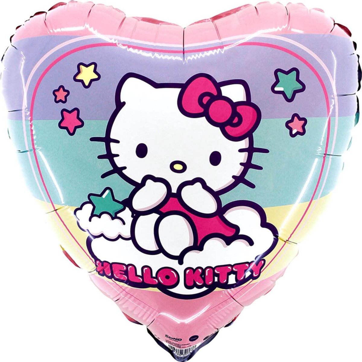 Hello Kitty hart folieballon 18