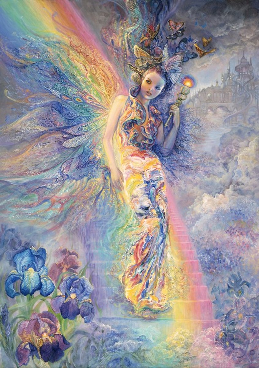 Grafika Josephine Wall - Iris, Keeper of the Rainbow 1500 Stukken