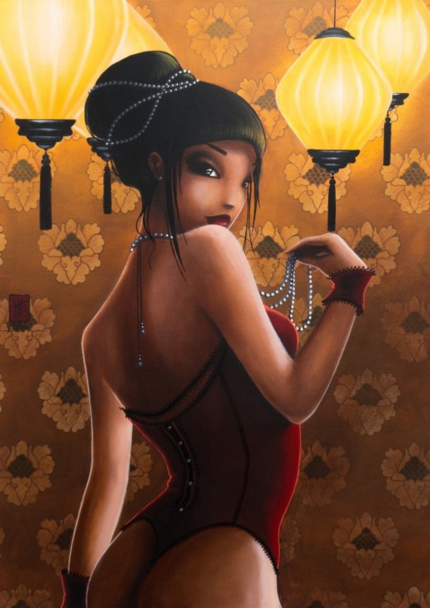 Grafika Misstigri: Chinese Lantern   Puzzel 1000 stukjes